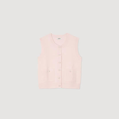 Sandro Textured tweed cardigan