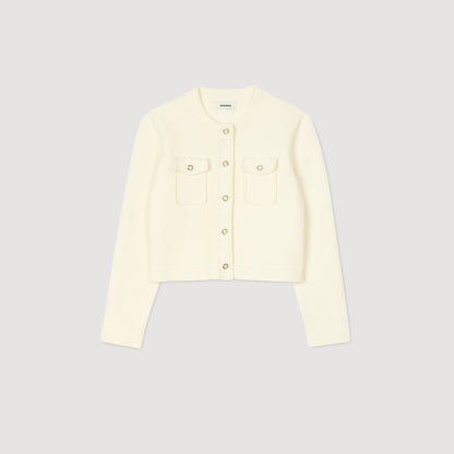 Sandro Rib knit cardigan