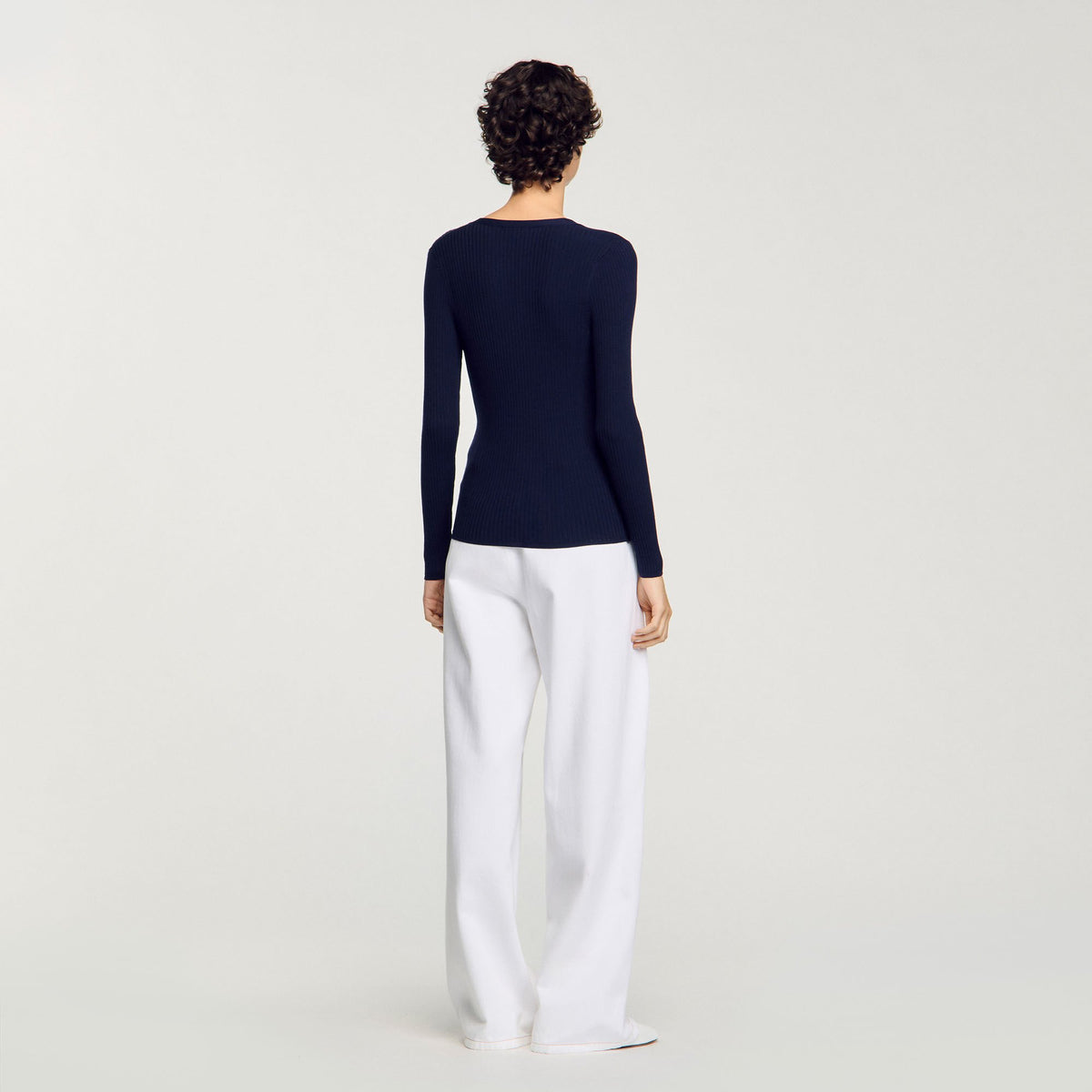 Sandro Rib knit cardigan