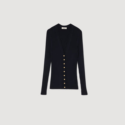 Sandro Rib knit cardigan
