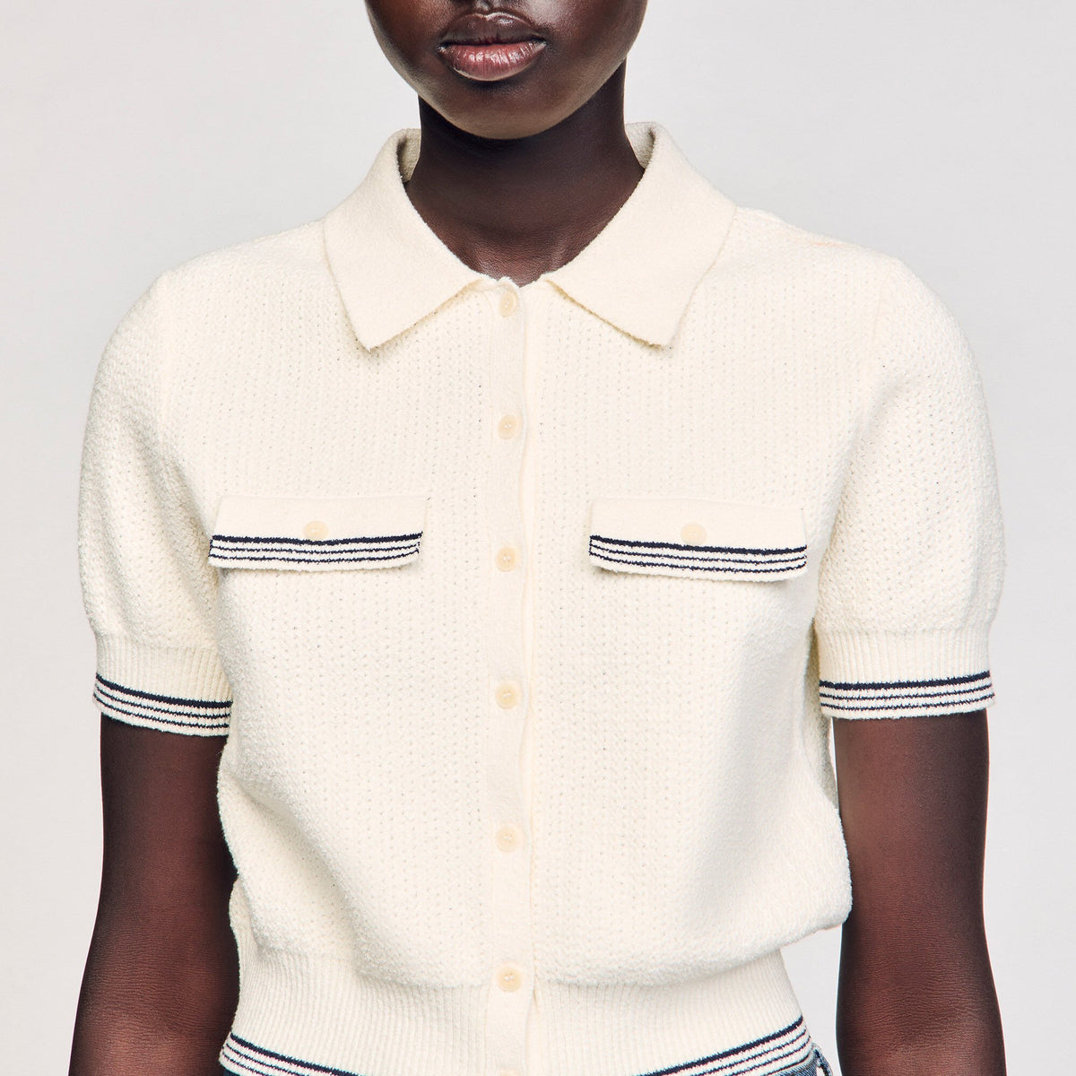 Sandro Short-sleeved cardigan