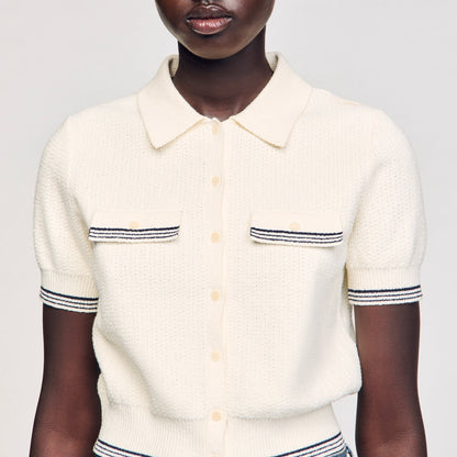 Sandro Short-sleeved cardigan
