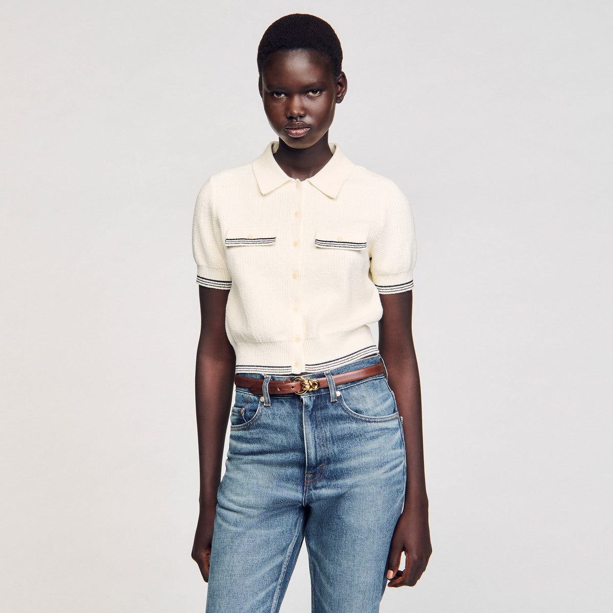 Sandro Short-sleeved cardigan