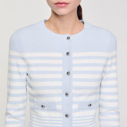 Sandro Striped cardigan
