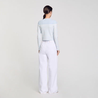 Sandro Striped cardigan