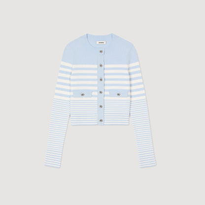 Sandro Striped cardigan
