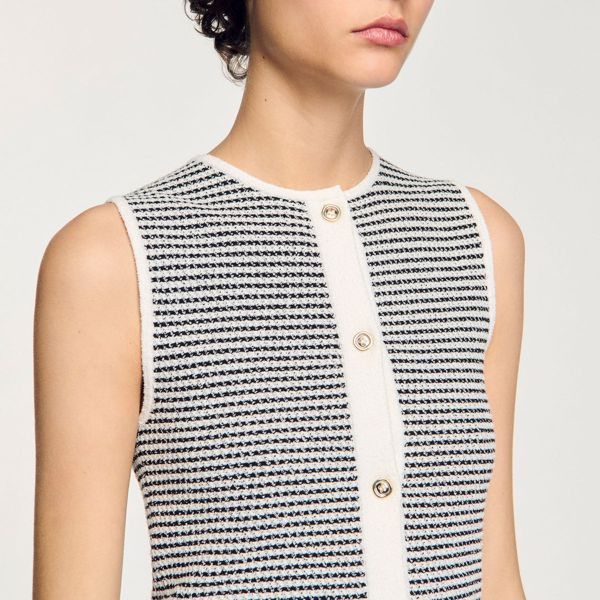 Sandro Striped cardigan