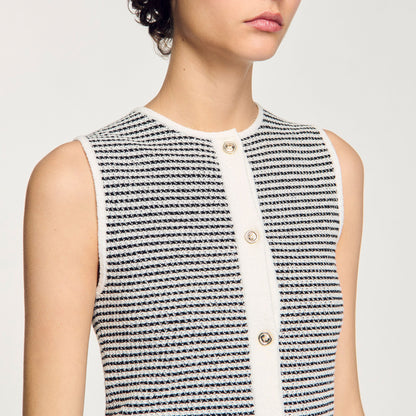 Sandro Striped cardigan