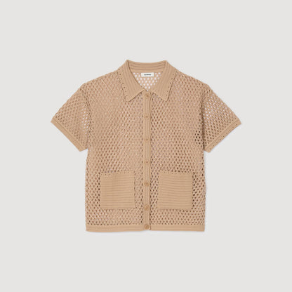Sandro Rhinestone cardigan