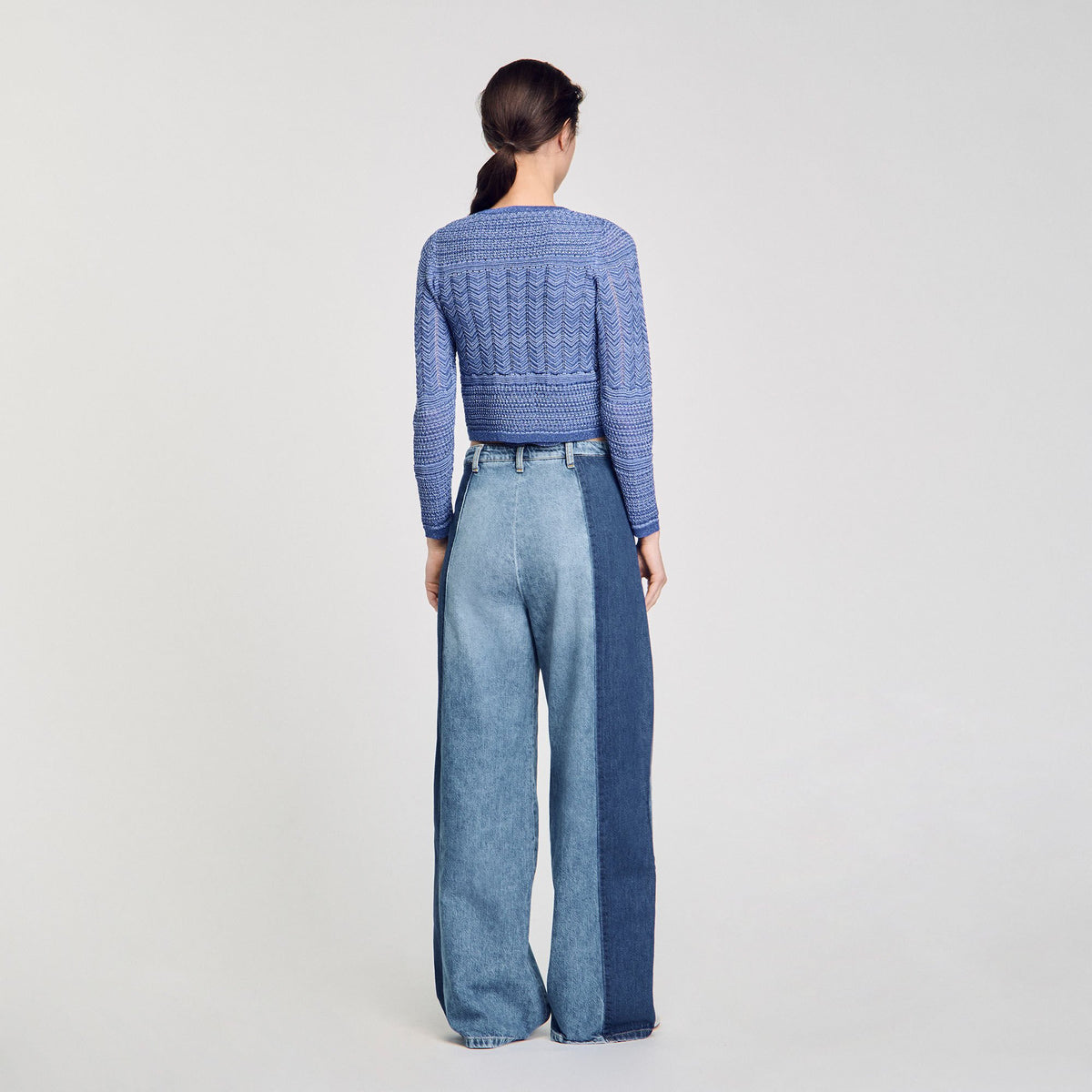 Sandro Glitter knit cardigan