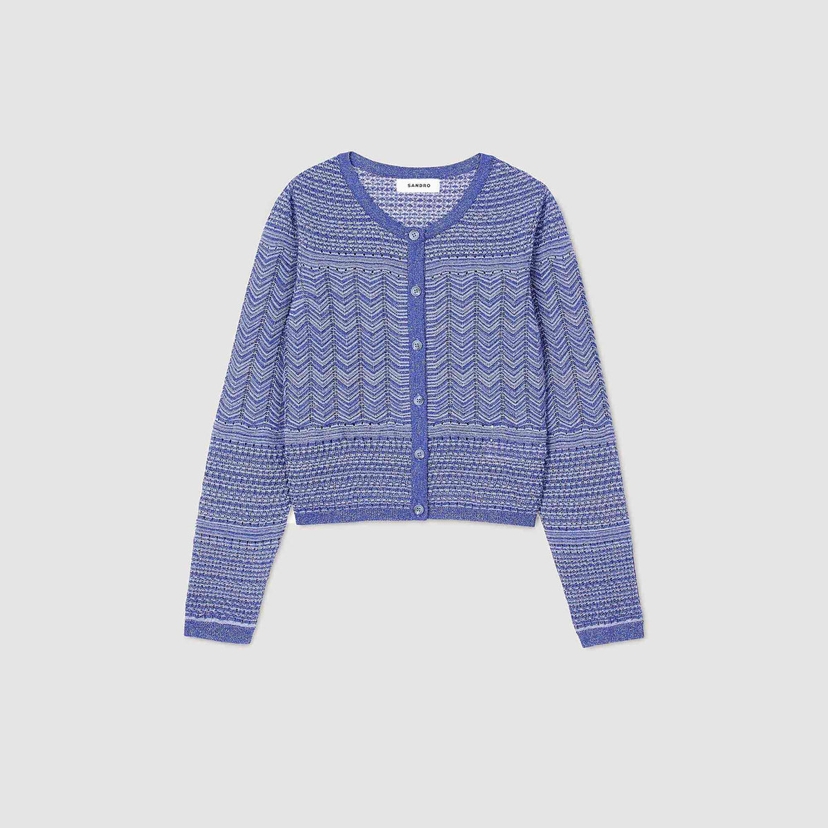 Sandro Glitter knit cardigan