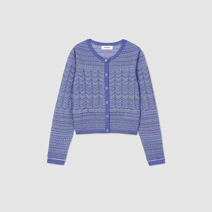 Sandro Glitter knit cardigan