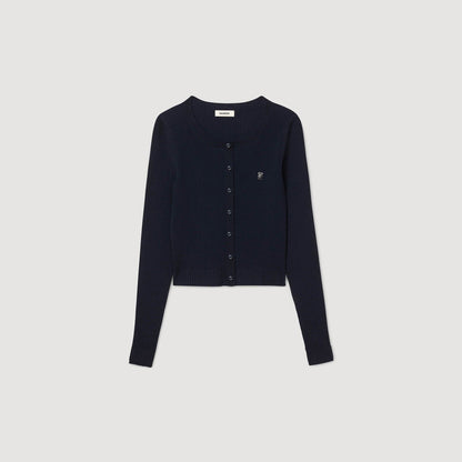 Sandro Polo shirt with decorative buttons