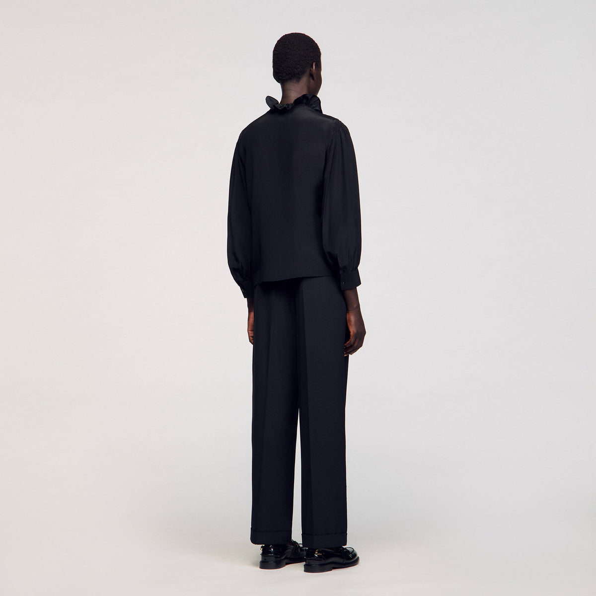 Sandro Flowy silk shirt