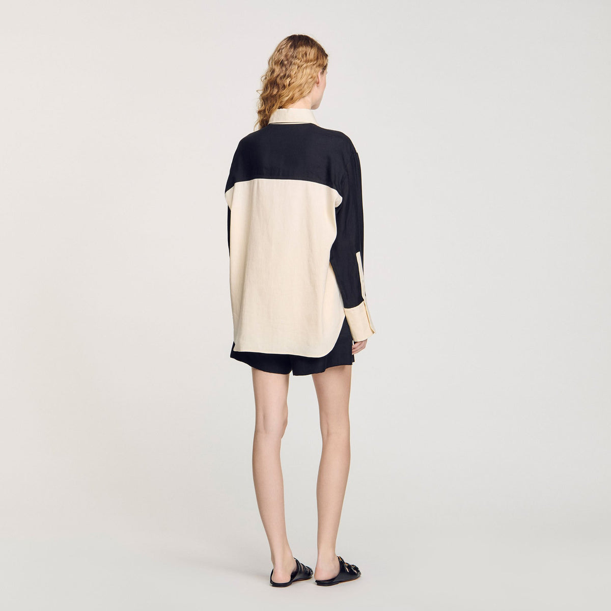 Sandro Two-tone shirt