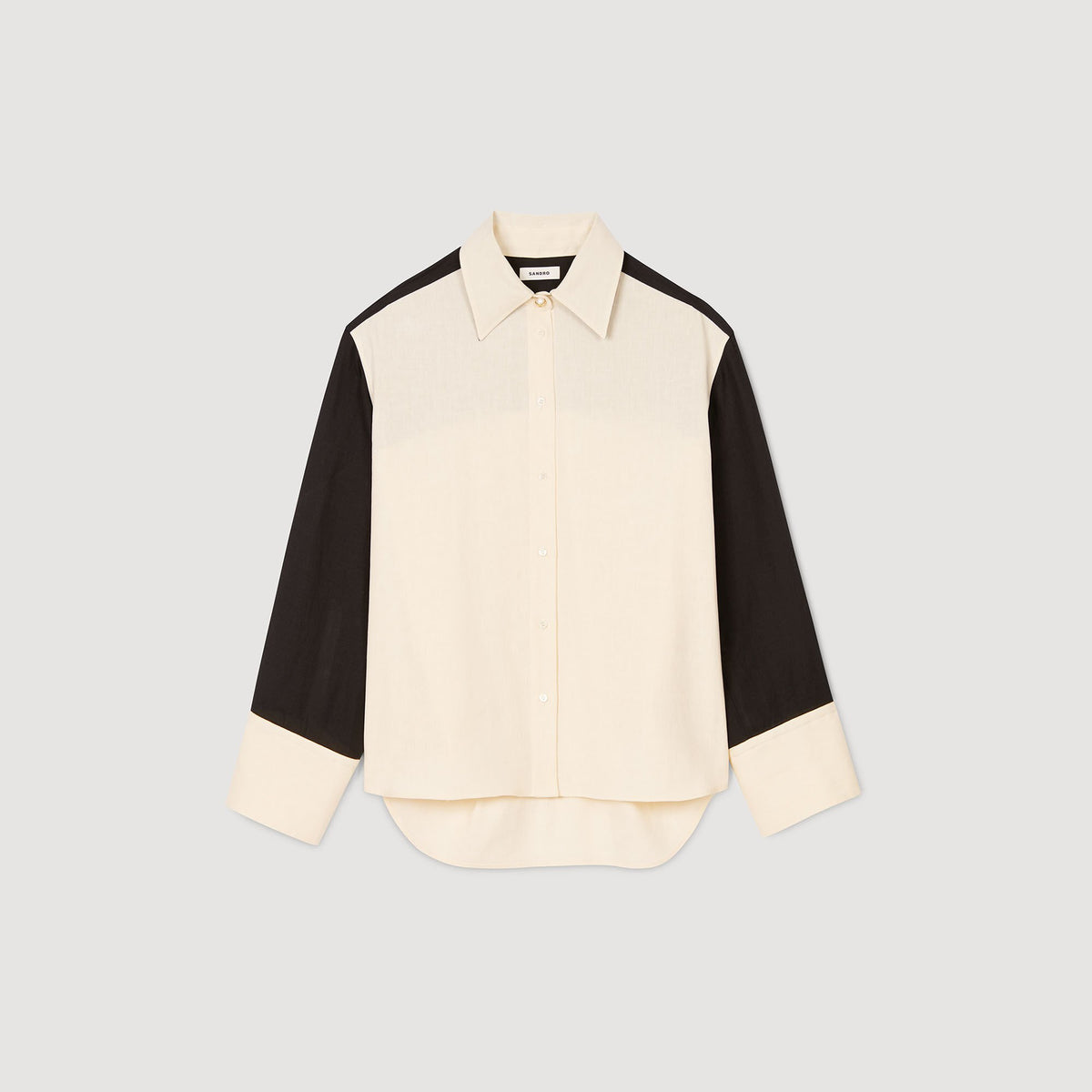 Sandro Two-tone shirt