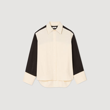 Sandro Two-tone shirt