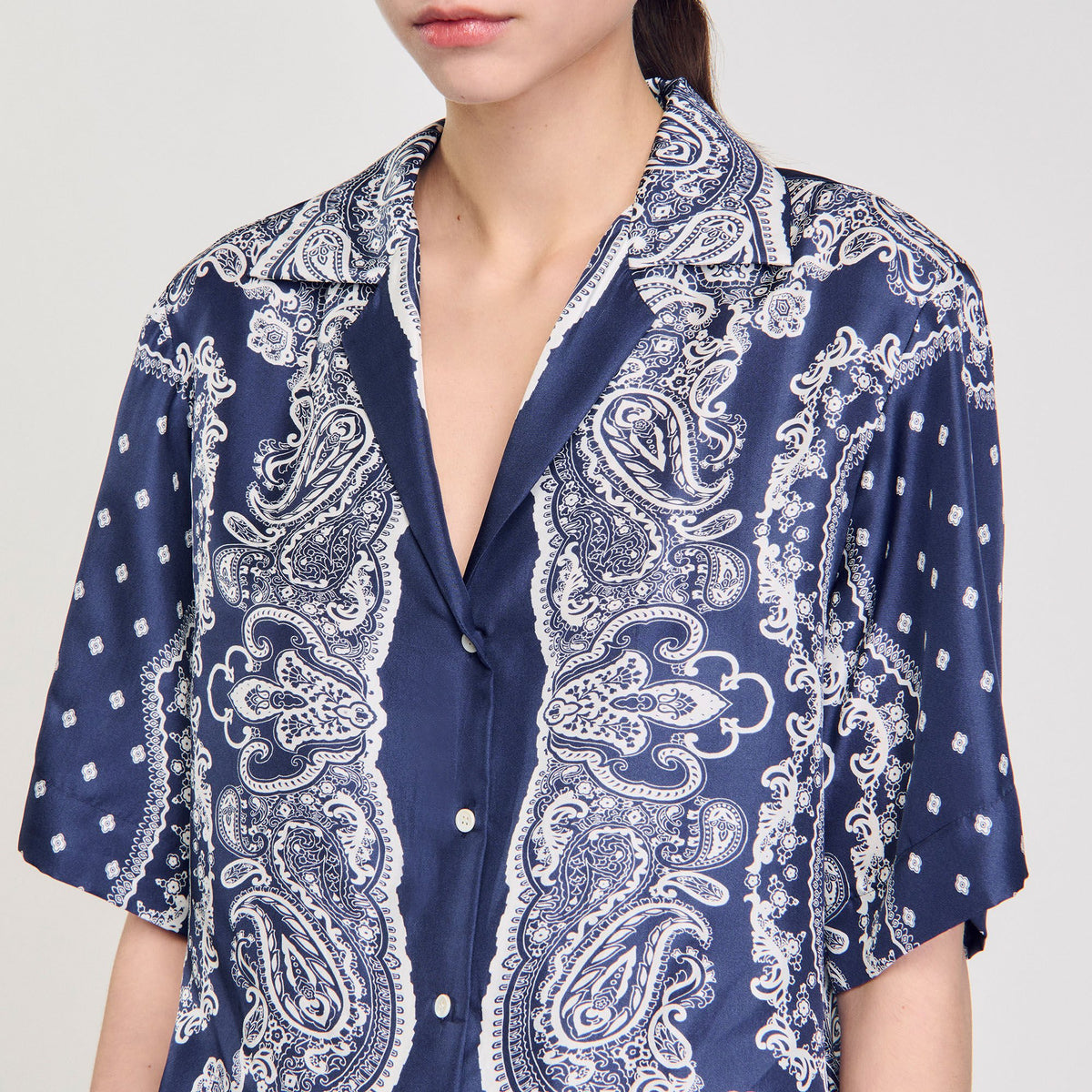 Sandro Bandana print shirt