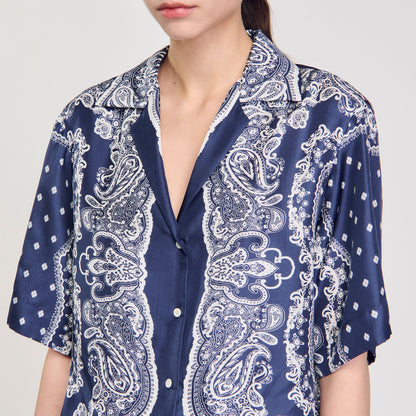 Sandro Bandana print shirt
