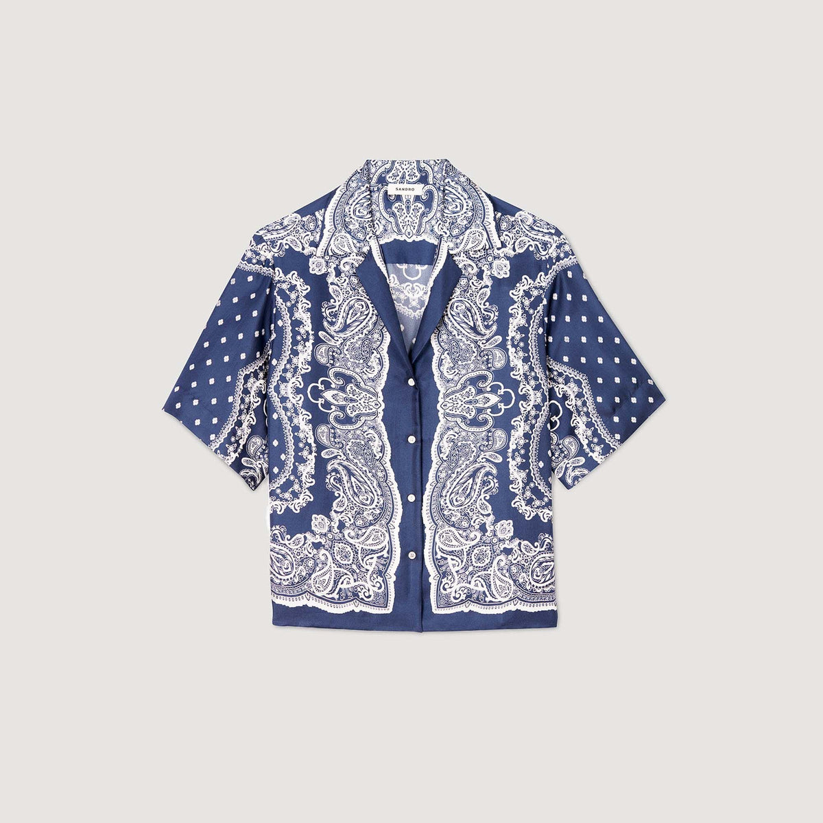 Sandro Bandana print shirt