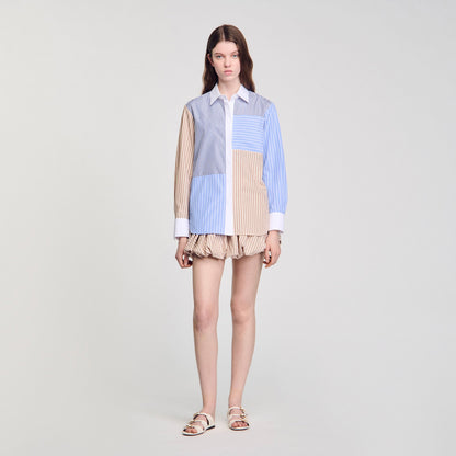 Sandro Striped mix shirt