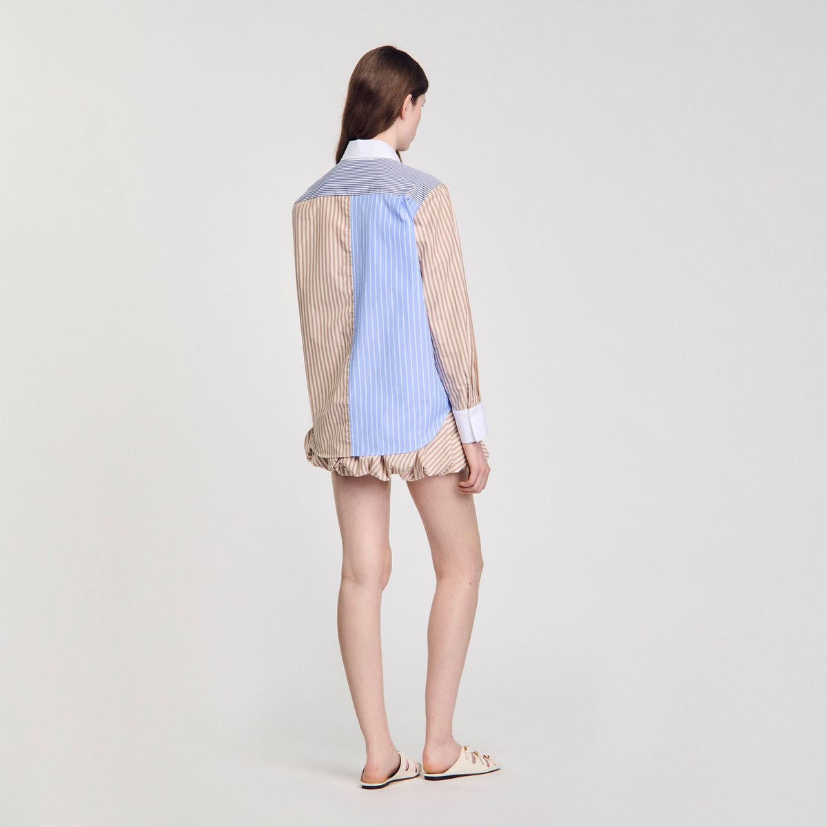 Sandro Striped mix shirt