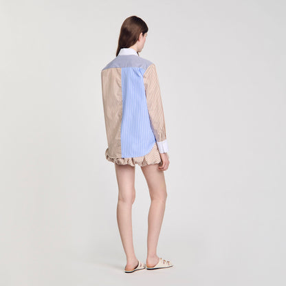 Sandro Striped mix shirt