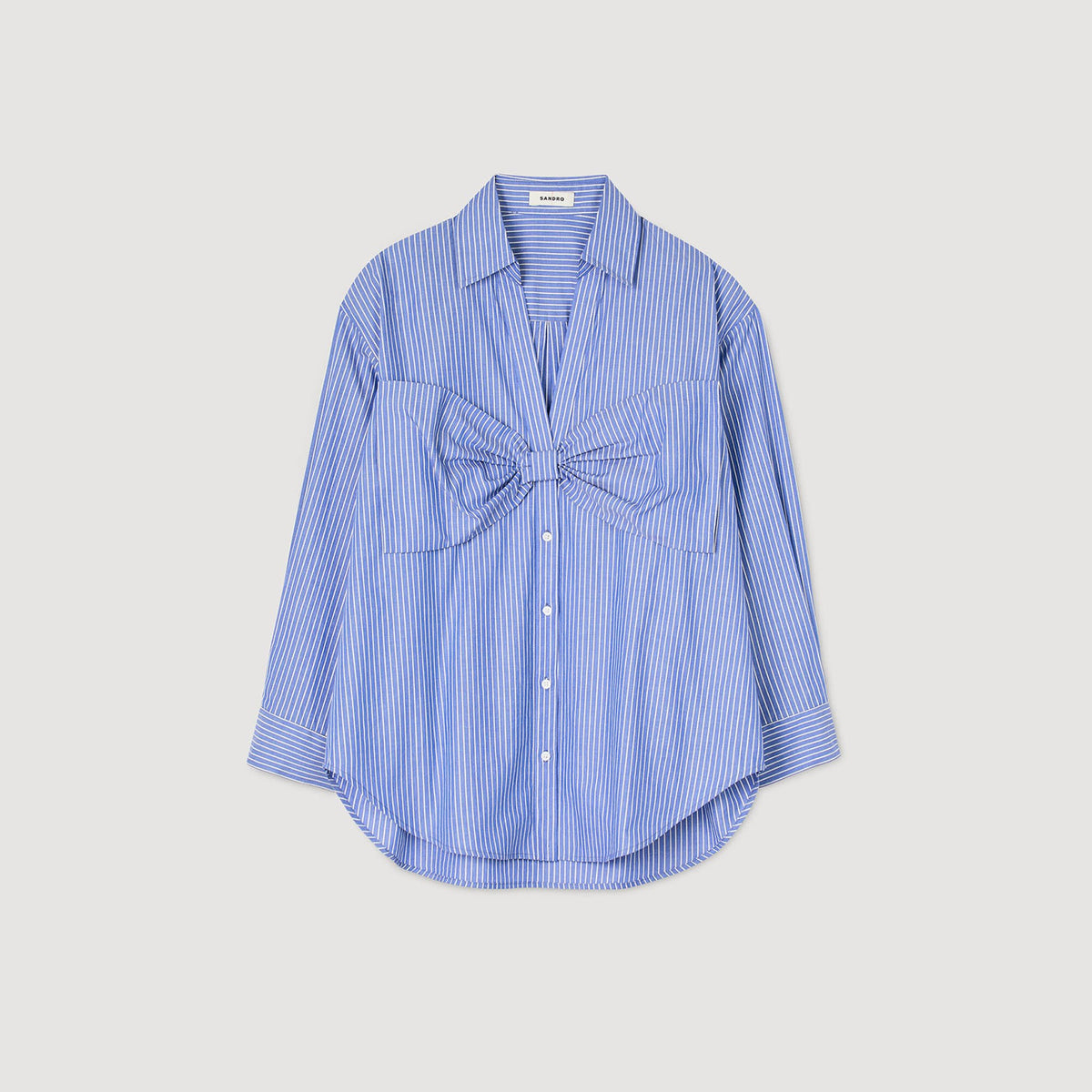 Sandro Oversized bow shirt