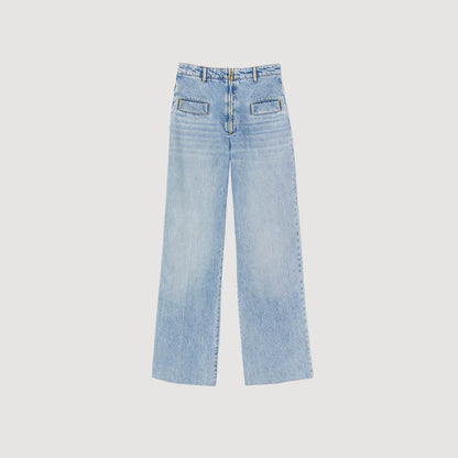 Sandro Wide-leg jeans