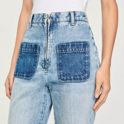 Sandro High-rise jeans