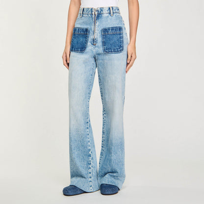 Sandro High-rise jeans