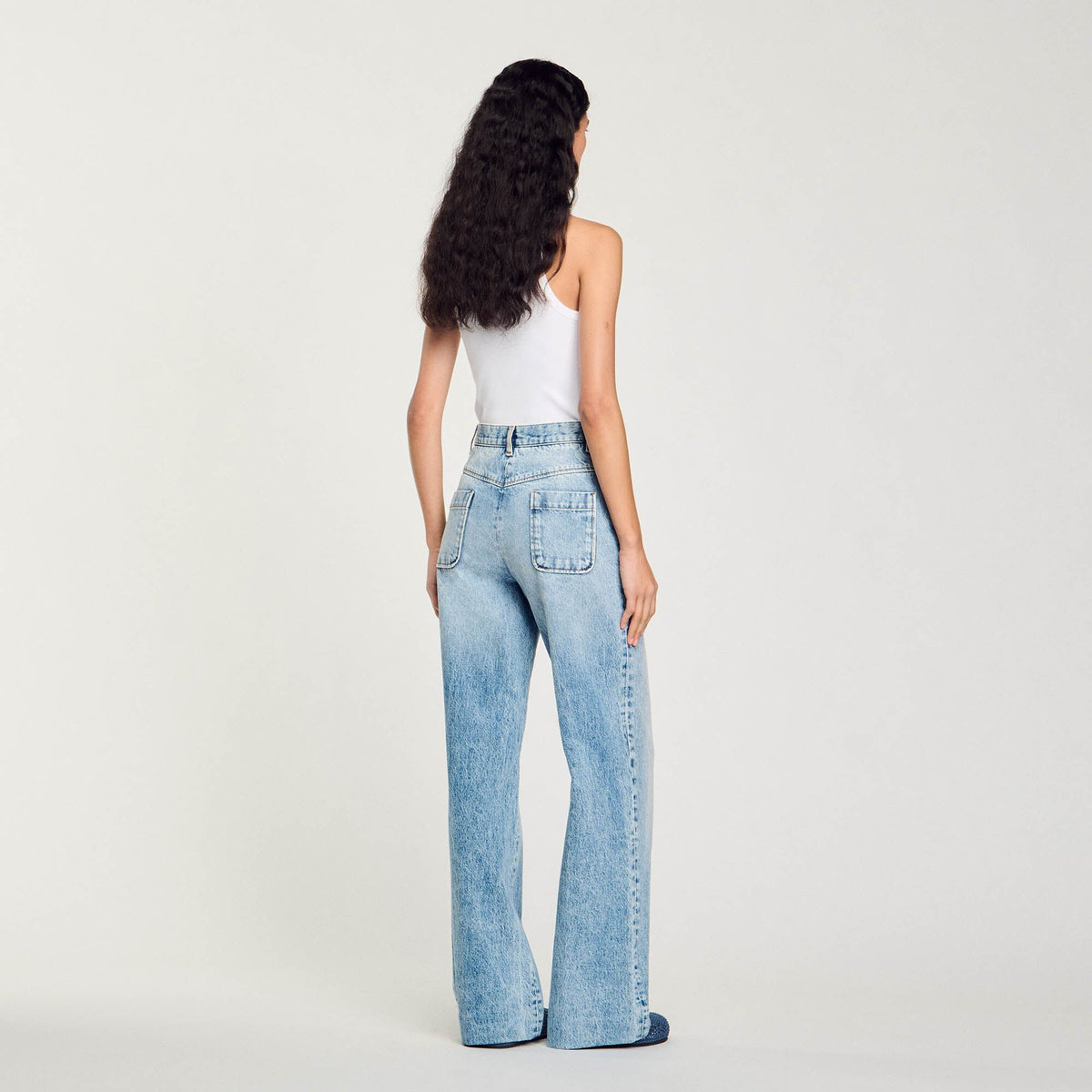Sandro High-rise jeans