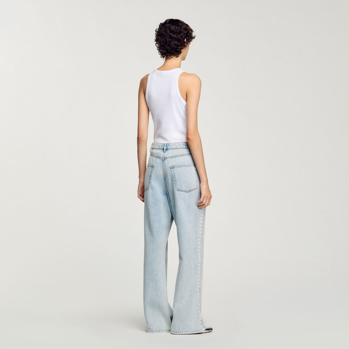 Sandro Beaded jeans