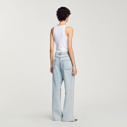 Sandro Beaded jeans