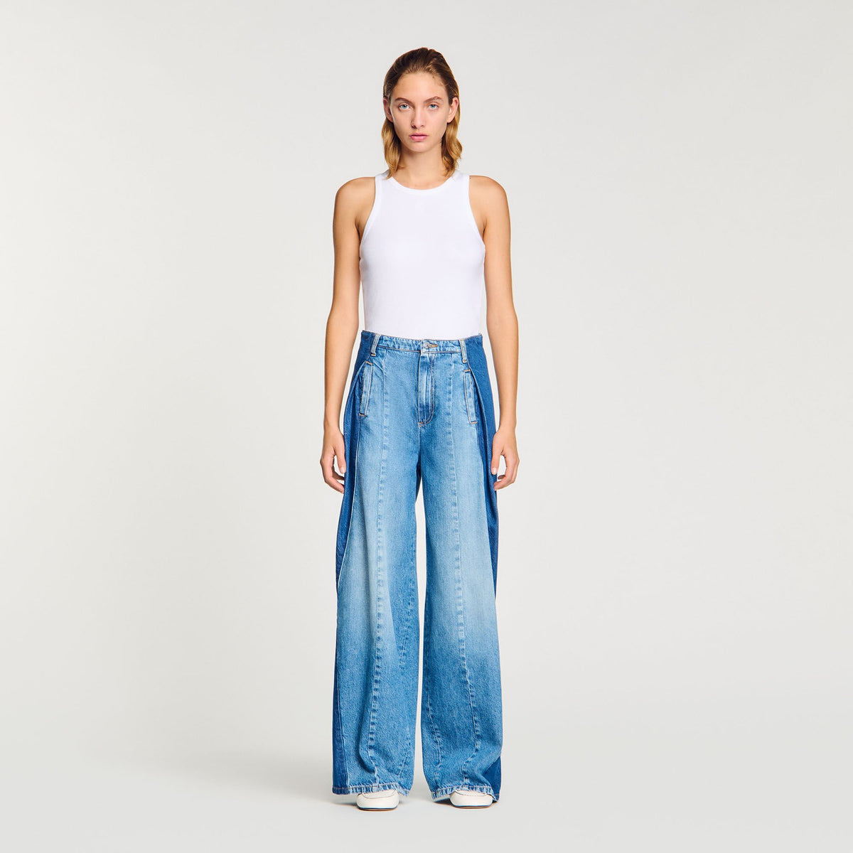 Sandro Jeans with contrasting panels