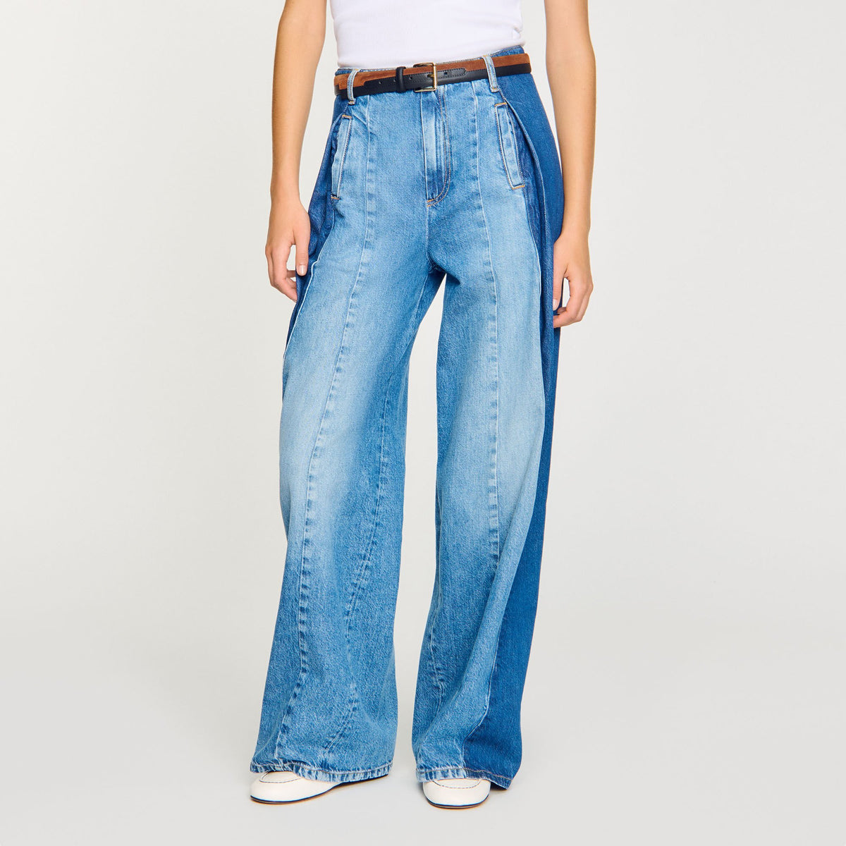 Sandro Jeans with contrasting panels