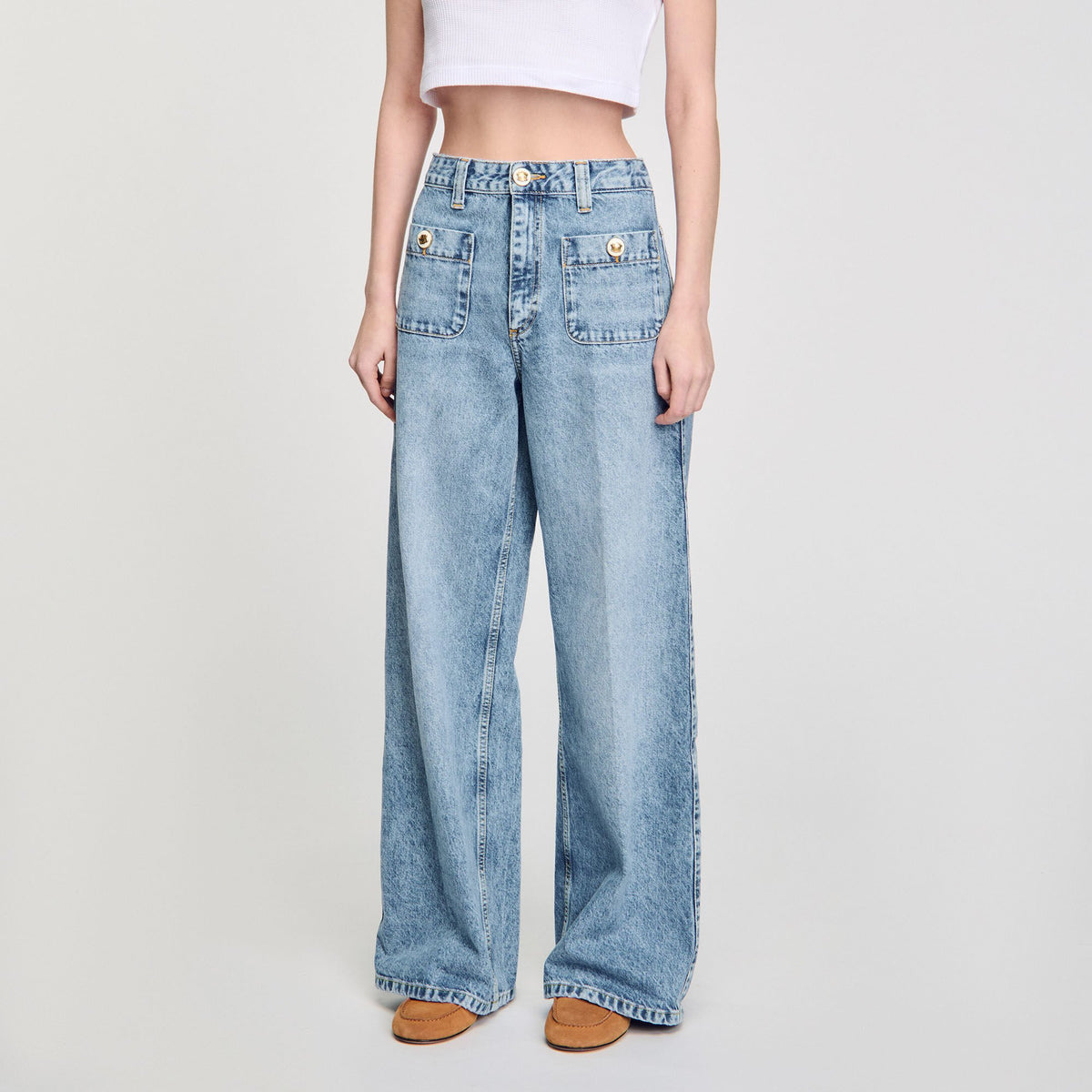 Sandro Faded jeans