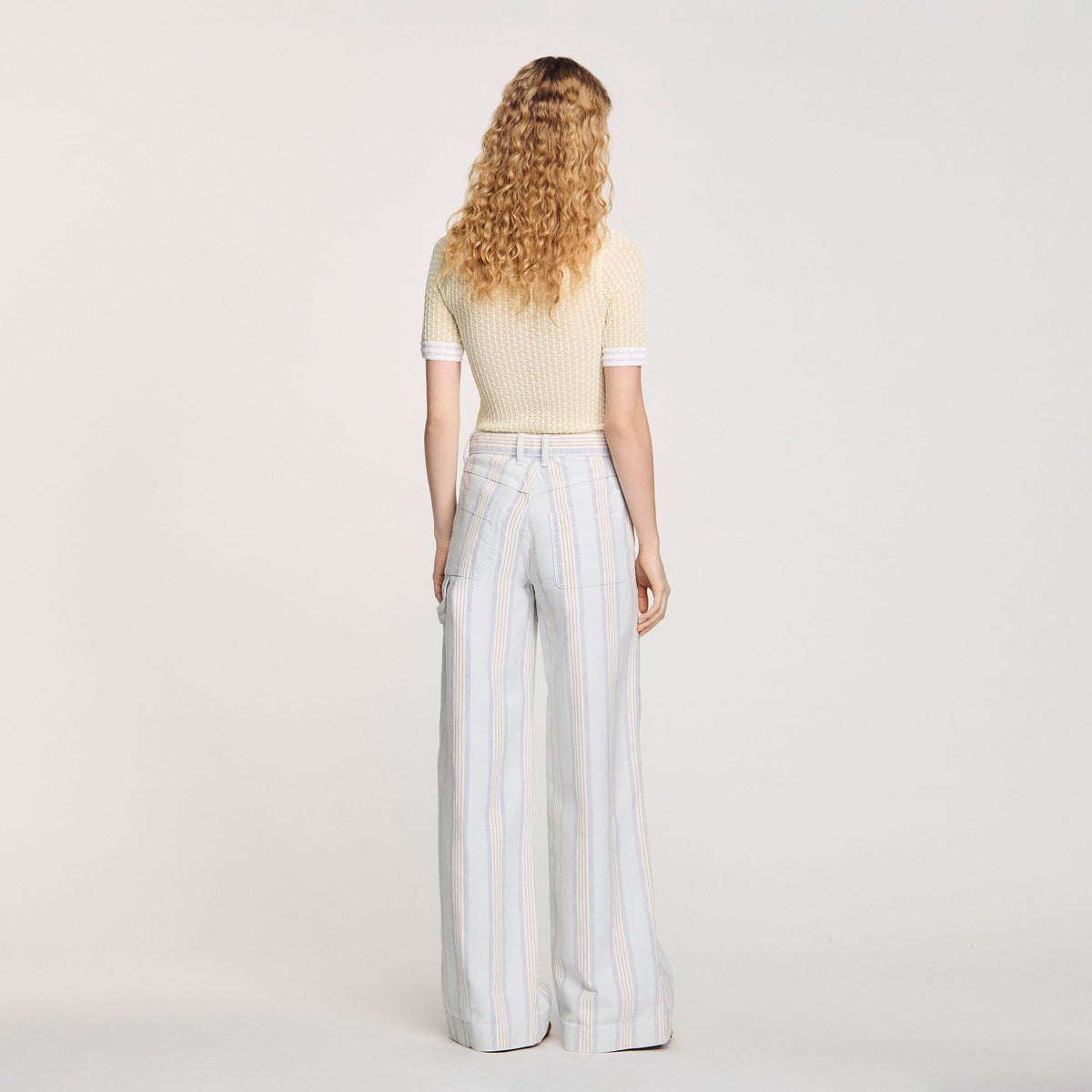 Sandro Striped jeans
