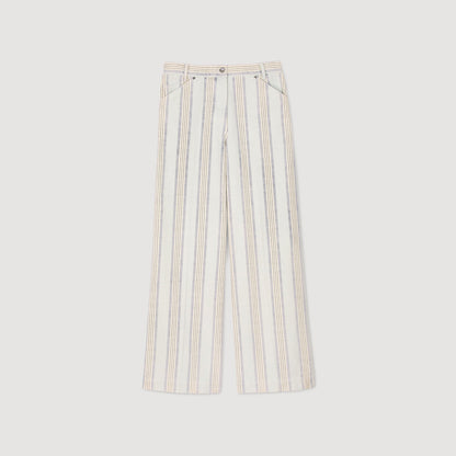 Sandro Striped jeans