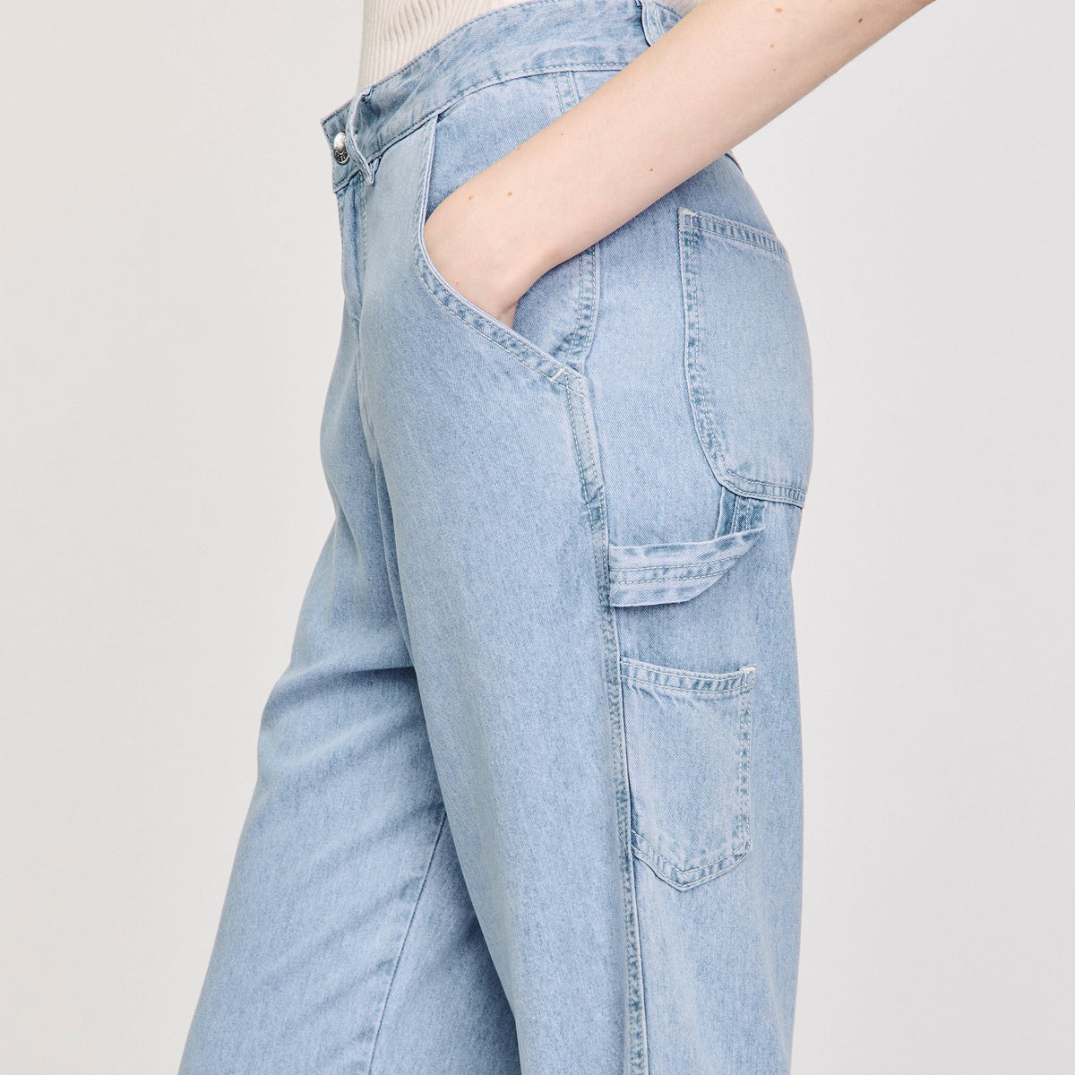 Sandro Wide-leg jeans