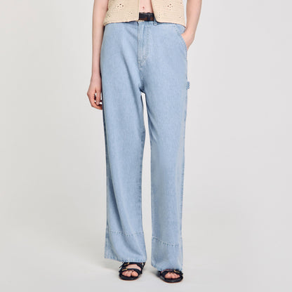 Sandro Wide-leg jeans