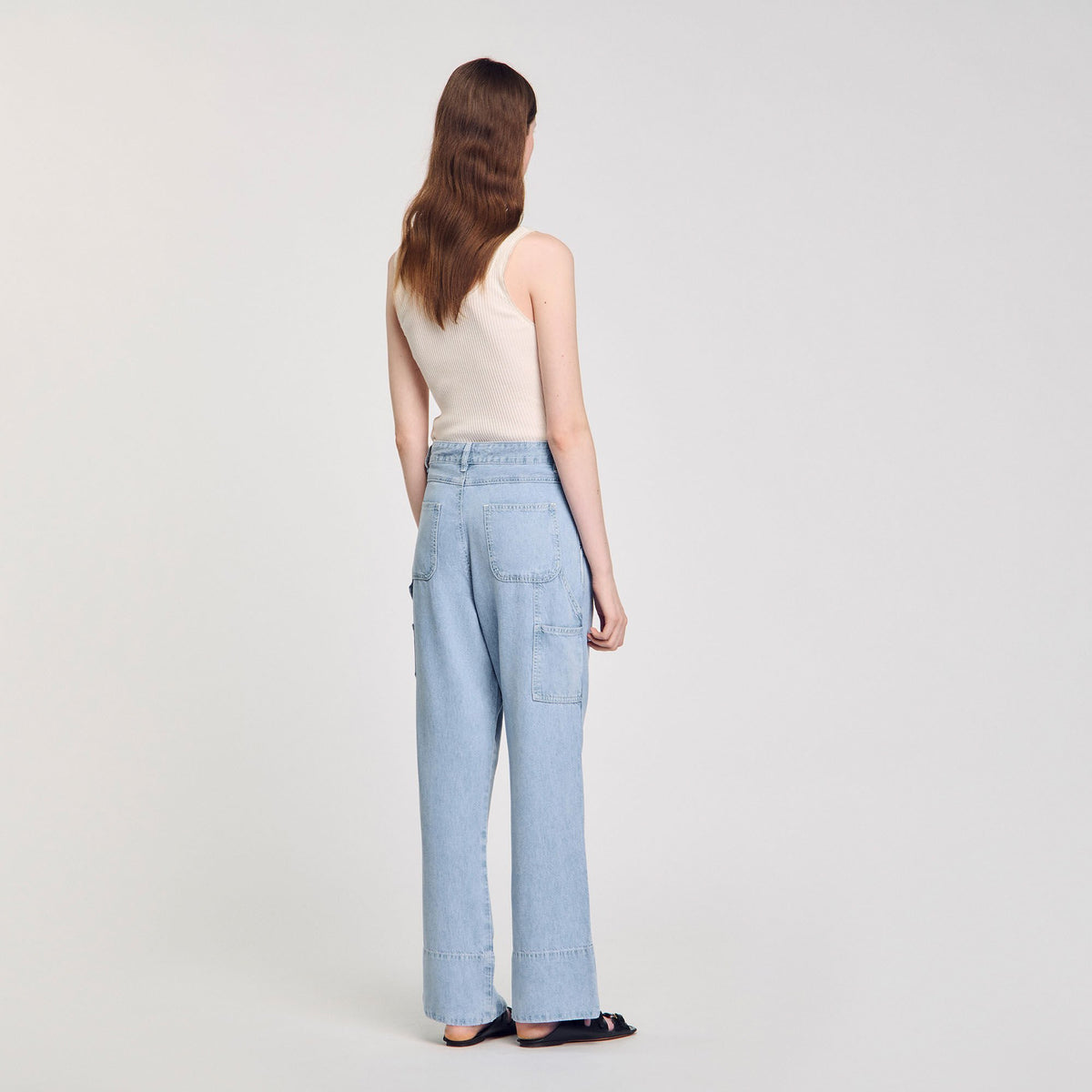 Sandro Wide-leg jeans