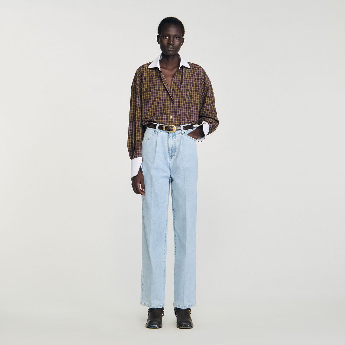 Sandro Straight-leg jeans