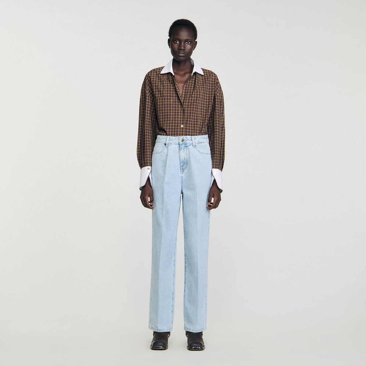 Sandro Straight-leg jeans