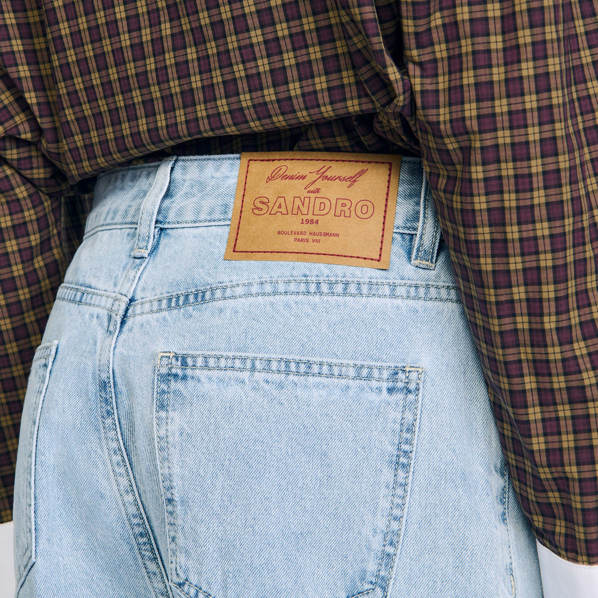 Sandro Straight-leg jeans