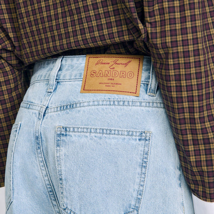 Sandro Straight-leg jeans