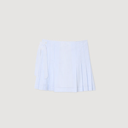 Sandro Mini striped skirt