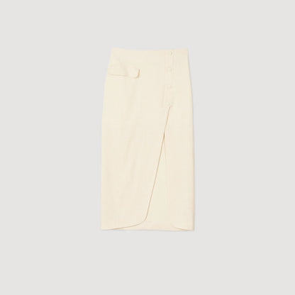 Sandro Maxi slit skirt