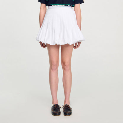 Sandro Mini bubble skirt