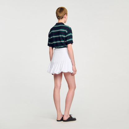 Sandro Mini bubble skirt